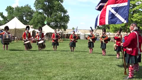 FORT DE CHARTRES JUNE RENDEZVOUS 2017 BAGPIPES