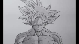 How To Draw Goku Ultra Instinct