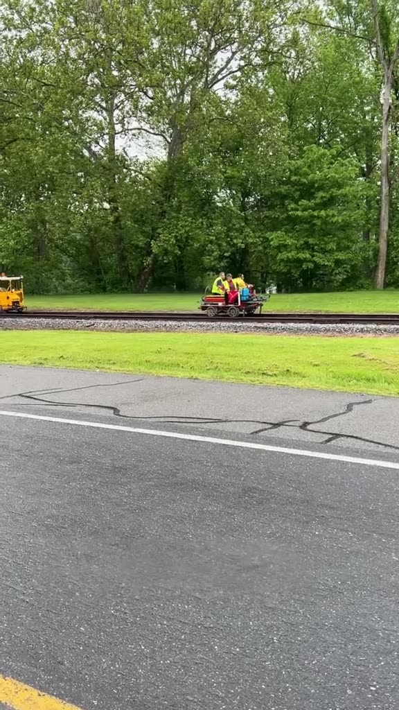 Railroad Speeder Parade