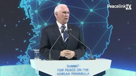 [World Summit 2022]韓半島平和サミット開幕式_マイク・ペンス第48代米国副大統領