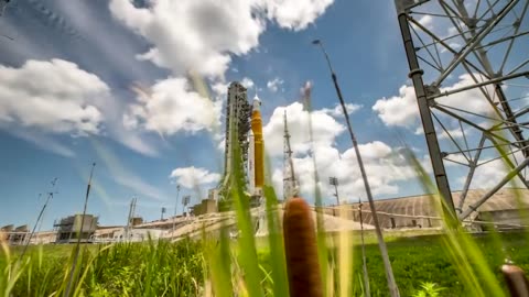 NASA’s Space Launch System Rocket Ready for Moon Launch on Artemis