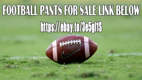 Ebay Football Pants For Sale Free Shipping