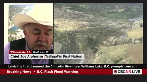 Flash flooding 'imminent’ after Chilcotin River landslide in B.C