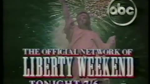 July 6, 1986 - Liberty Weekend Promo