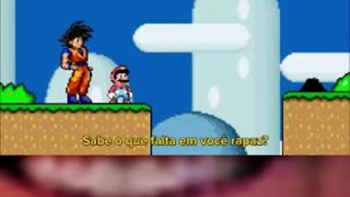 Humor - Super Mario e Dragon Ball na Resenha