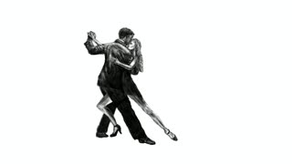 Argentine Tango time-lapse art (No. 315)