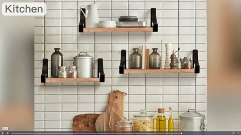 Wall Mounted Shelves