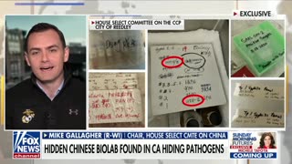 Rep. Gallagher: Illegal Alien Owner of Secret California Chinese Biolab Received Millions in Secret Payments from Chinese Government