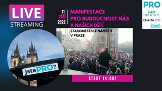 ŽIVĚ- Manifestace PRO budoucnost nás a našich dětí Rajchl-PRO