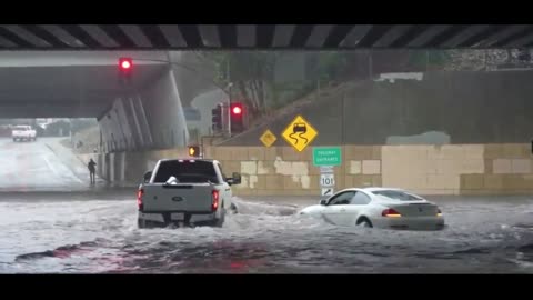 Flash flooding wreaks havoc on Los Angeles area as powerful storm slams into Southern California