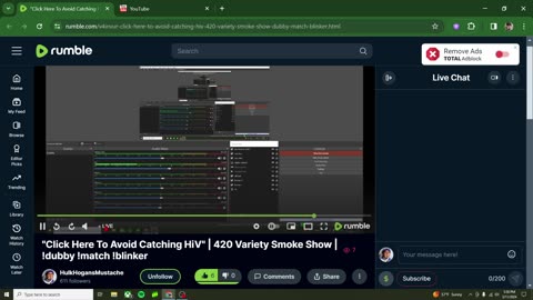 "Click Here To Avoid Catching HiV" | 420 Variety Smoke Show | !dubby !match !blinker