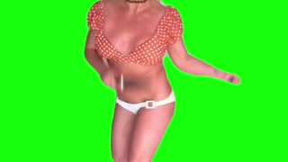 Britney Spears Dancing With Knives (Devon Again – deep) | Green Screen