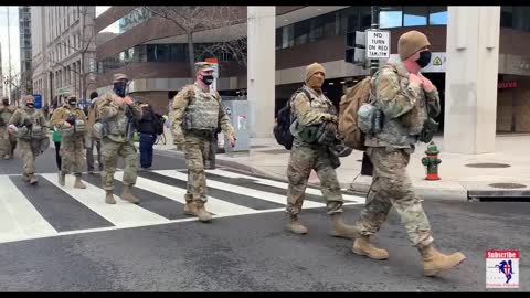 Katie Hopkins Shows LOVE & RESPECT To National Guard In Washington D.C