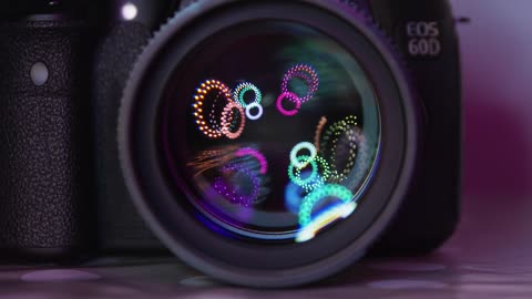 How light reflex in camera lens