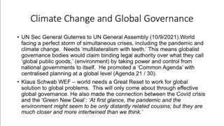 Climate: Global governance