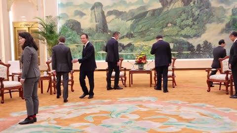NEW - After China released the virus worldwide California Gov. Newsom meets Xi Jinping in China.