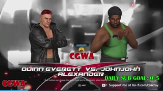 CGWA Pandemonium 012 | Kings of the Beltway vs Skoota, Tightspot, & Menter | WWE 2K23 Universe Mode