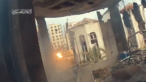 Al-Qassam Mujahideen targeting occupation vehicles and a Zionist officer