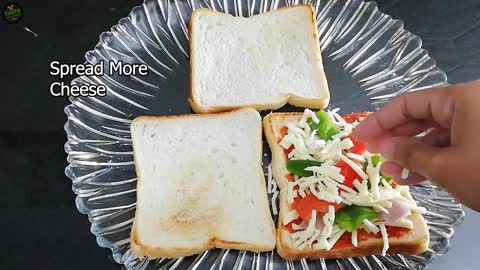 Bread Pizza Recipe |Tasty and Simple bread pizza | CHEF TIPS | EASY COOKING & SIMPLE PRESENTATION