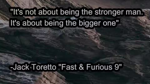 Jack Toretto "Fast & Furious 9" movie quotes