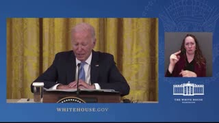 JOE'S BARELY TRYING ANYMORE! Biden Bobbles Acronym, 'Doesn't Matter What We Call It'