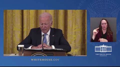 JOE'S BARELY TRYING ANYMORE! Biden Bobbles Acronym, 'Doesn't Matter What We Call It'