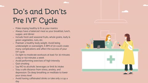 The Do's and Don'ts of IVF Treatment