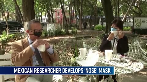 Researcher Creates 'Nose Mask' For When You Eat & Drink In Public