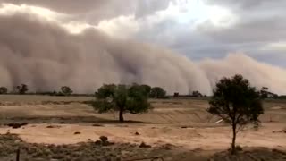 Drought in Australia results in this epic dust storm