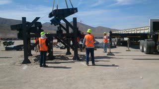 Crane Work - Plant Field Assembly South America