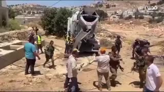 Israelis block water supply for Palestinians