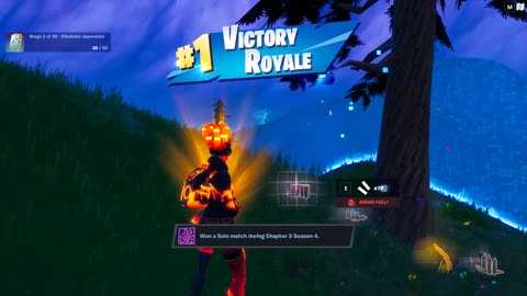 That Sweet Win: Fortnite Solo