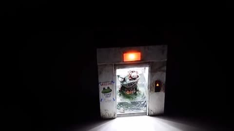 The 'Zombie Frog in the Elevator' film-level effect, the final effect is shocking