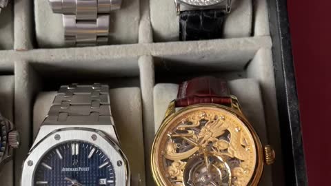 Collection of watches AP, Rolex seiko , seagull Tourbillon
