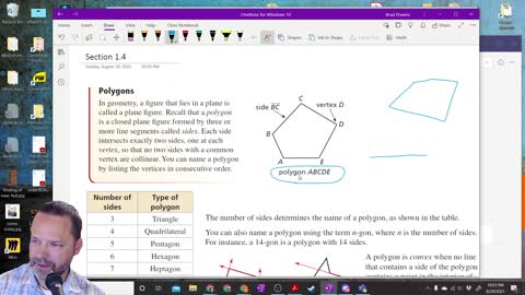 Geometry Section 1-4-Convex and Concave Polygons