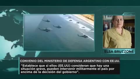 Posible Intervencion Militar de EEUU en Argentina. Politicos vende patria