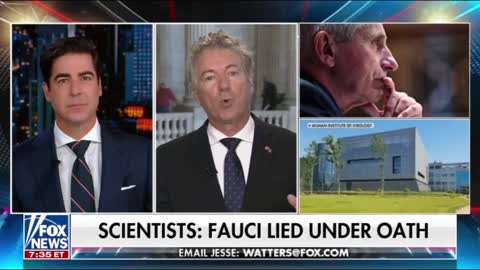 Rand Paul: Fauci has been 'lying' to the American people