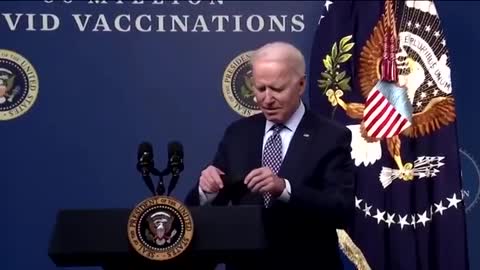 Biden Stumbles About Maskless as Kamala Treats Him Like Her Demented Great Grandpa