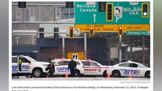 Joseph Martelli jjm7777 - Car explosion at the Rainbow Bridge in Niagara Falls, NY