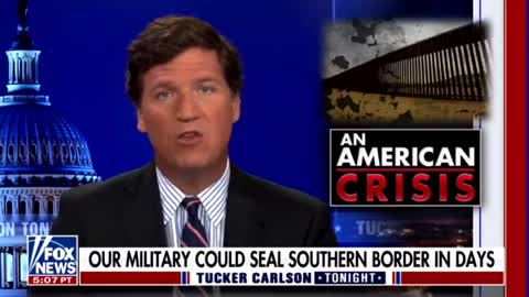 Tucker Carlson questions why America is sending troops and military secure Ukraine's borders,