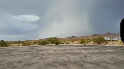 Thunderstorm with Intense Downdraft