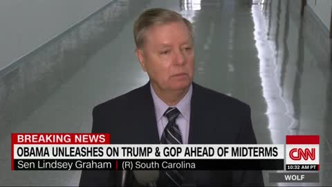 Lindsey Graham offers his take on The New York Times' anti-Trump op-ed