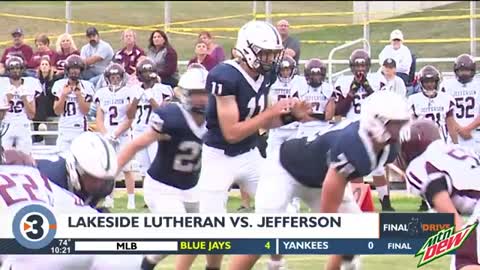 Lakeside Lutheran blows out Jefferson 51-0