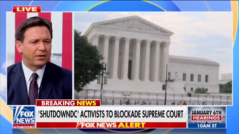 DeSantis UNLOADS on unhinged leftists attacking pro-life justices over abortion stance.