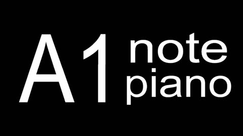 A1 Piano Note