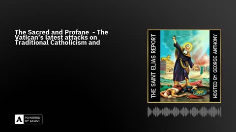 The Sacred & Profane - The Vatican’s latest attack on Traditional Catholicism LGBTQ & Trans Baptisms