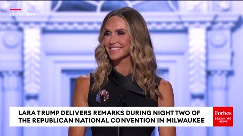 BREAKING: Lara Trump Delivers Heart-Felt Address About Her Father-In-Law To Close Night 2 Of The RNC