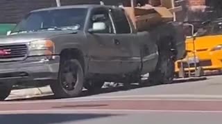Truck Took on More Than it Could Carry