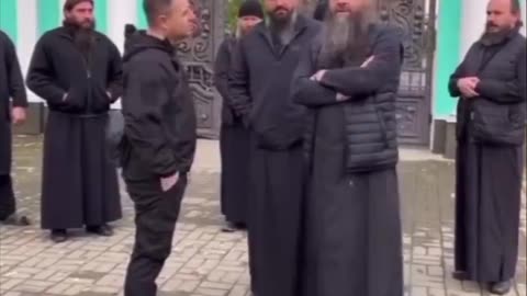 This is how Romanian priests are treated in Ukraine.