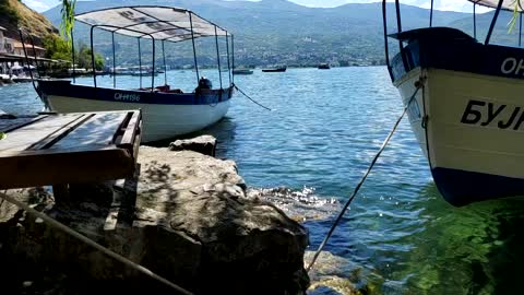 Ohrid lake kaneo